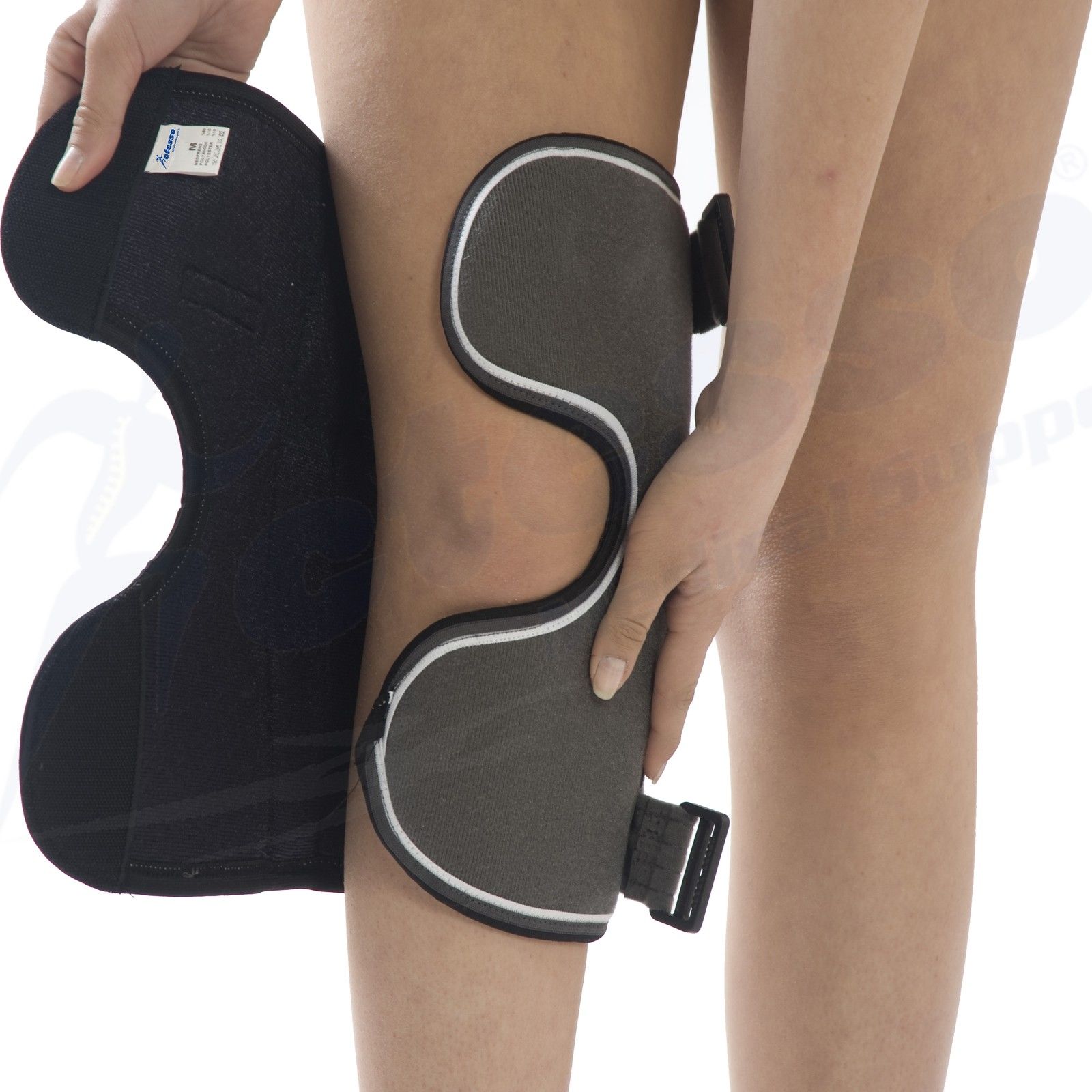 Wrap Around Open Hinged Knee Support Brace for MCL LCL Ligament Injury