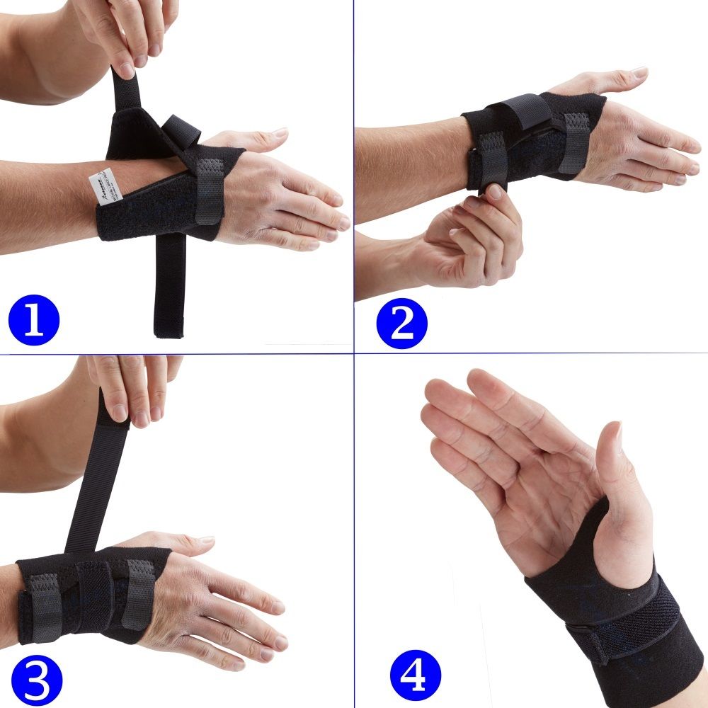 Neoprene Wrist Guard Support Protector Sport Gym Sprain Repetitive