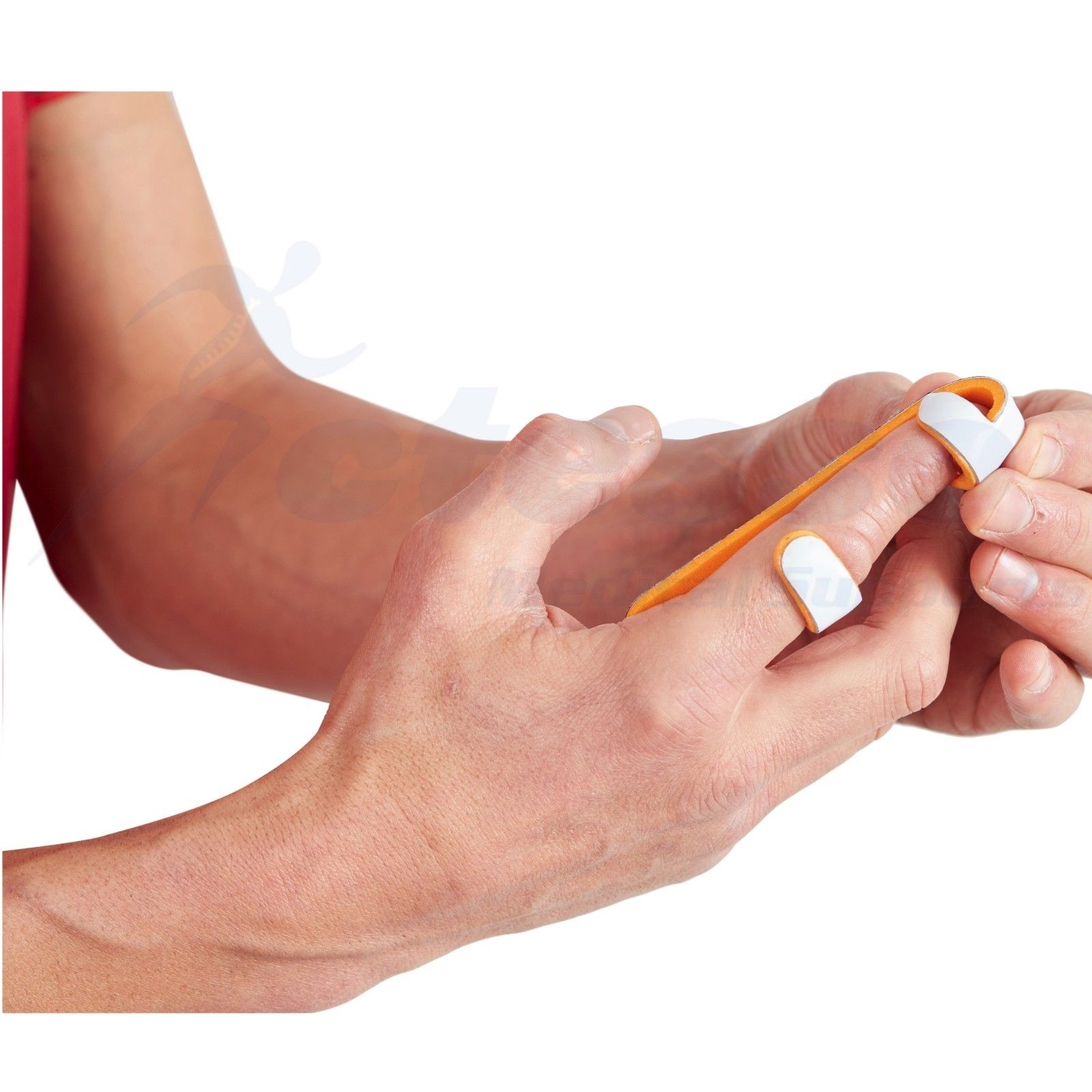Baseball Mallet Finger Support Splint DIP Joint Protection injury pain Foam eBay