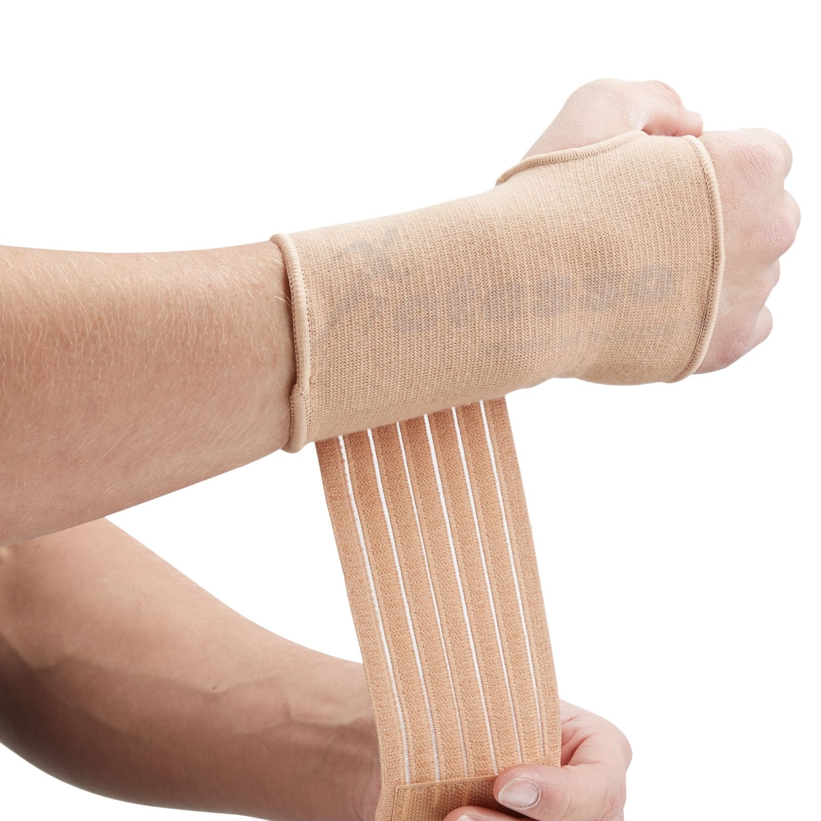 Wrist / Ankle Wrap Support Sleeve Brace Arthritis Sport Sprain Strain ...