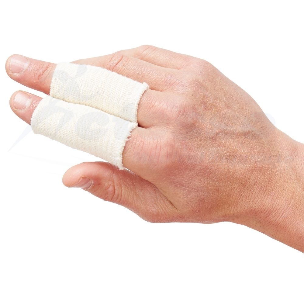 Bedford Double Finger Splint DIP PIP Joint Support Injury Protector ...